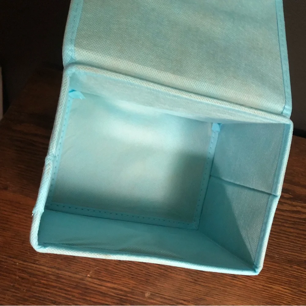 Cinnamoroll Blue & White Striped Collapsible Storage Box